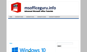 Msofficeguru.info thumbnail