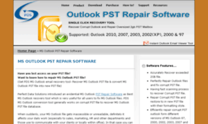 Msoutlook.pstrepairsoftware.com thumbnail