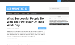 Mspmarketing101.com thumbnail