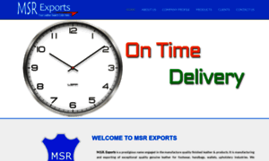 Msrexports.com thumbnail