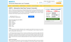 Msrtc.org.in thumbnail