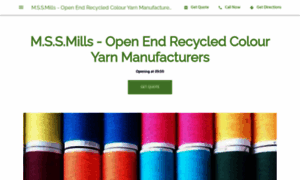 Mssmills-open-end-recycled-colour-yarn.business.site thumbnail