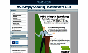 Msusimplyspeaking.toastmastersclubs.org thumbnail