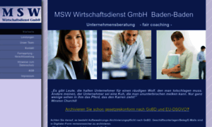 Msw-wirtschaftsdienst.de thumbnail