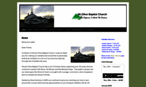 Mt-olive-baptist-church.org thumbnail