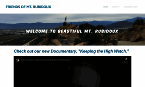 Mt-rubidoux.org thumbnail