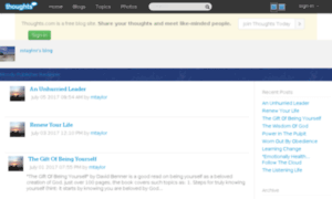 Mtaylor.thoughts.com thumbnail