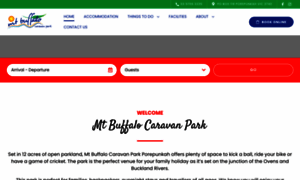 Mtbuffalocaravanpark.com.au thumbnail