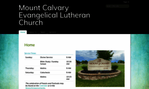 Mtcalvarylutheran.org thumbnail