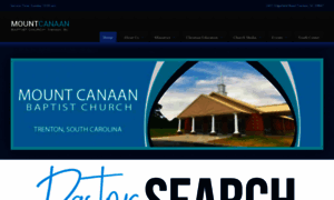 Mtcanaanbaptistchurch.org thumbnail