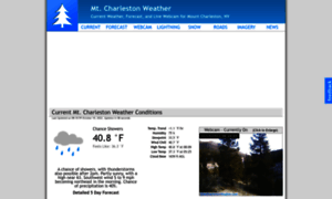 Mtcharlestonweather.com thumbnail