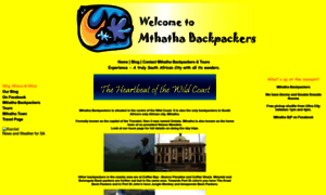 Mthathabackpackers.co.za thumbnail