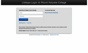 Mtholyoke.libapps.com thumbnail