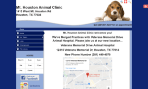 Mthoustonanimalclinic.com thumbnail