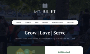 Mtjuliet.org thumbnail