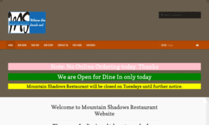 Mtnshadowsrestaurant.com thumbnail