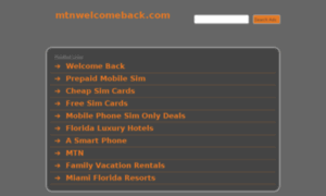 Mtnwelcomeback.com thumbnail