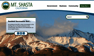 Mtshastaca.gov thumbnail