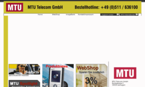 Mtu-telecom.de thumbnail