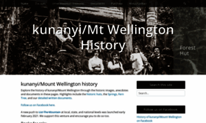 Mtwellingtonhistory.com thumbnail