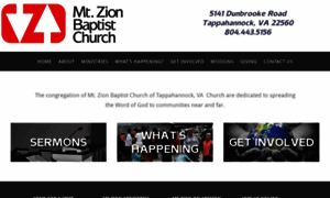 Mtzionbaptist.us thumbnail