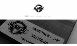 Mu-metal.com thumbnail