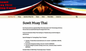 Muaythai-thailand.com thumbnail