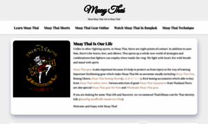 Muaythailive.com thumbnail