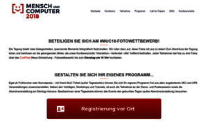 Muc2018.mensch-und-computer.de thumbnail