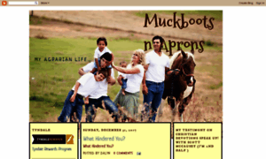 Muckbootsnaprons.blogspot.com thumbnail