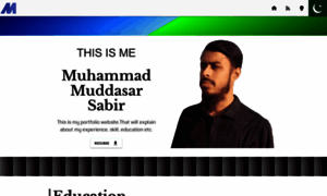 Muddasarsabir.netlify.app thumbnail