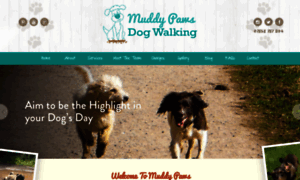 Muddypawsdogwalking.co.uk thumbnail