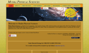 Mudraphysicalsciences.com thumbnail