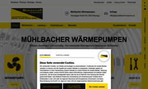Muehlbacher-waerme.at thumbnail