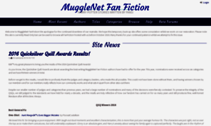 Mugglenetfanfiction.com thumbnail