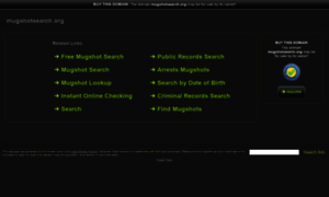 Mugshotsearch.org thumbnail
