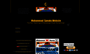 Muhammadspeaks.com thumbnail