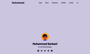 Muhammed.dev thumbnail