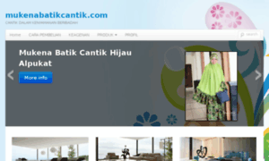 Mukenabatikcantik.com thumbnail