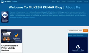 Mukeshkumar.net thumbnail