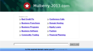 Mulberry-2013.com thumbnail