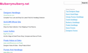 Mulberrymulberry.net thumbnail
