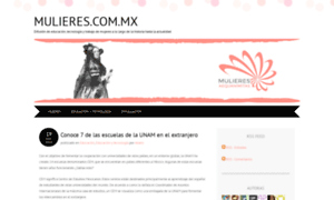 Mulieres.com.mx thumbnail