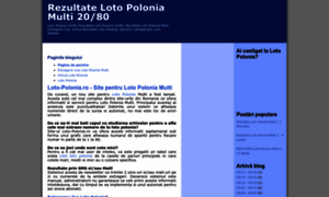 Multi-lotopolonia.blogspot.ro thumbnail