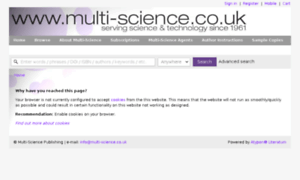 Multi-science.atypon.com thumbnail