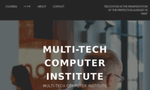 Multi-techcomputerinstitute.org thumbnail
