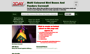 Multicolouredbirdboxesandfeeders.2day.uk thumbnail
