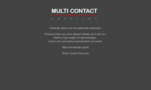 Multicontactservices.nl thumbnail