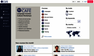 Multilanguagecafe.com thumbnail