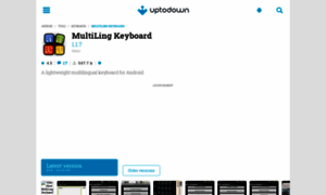 Multiling-keyboard.en.uptodown.com thumbnail